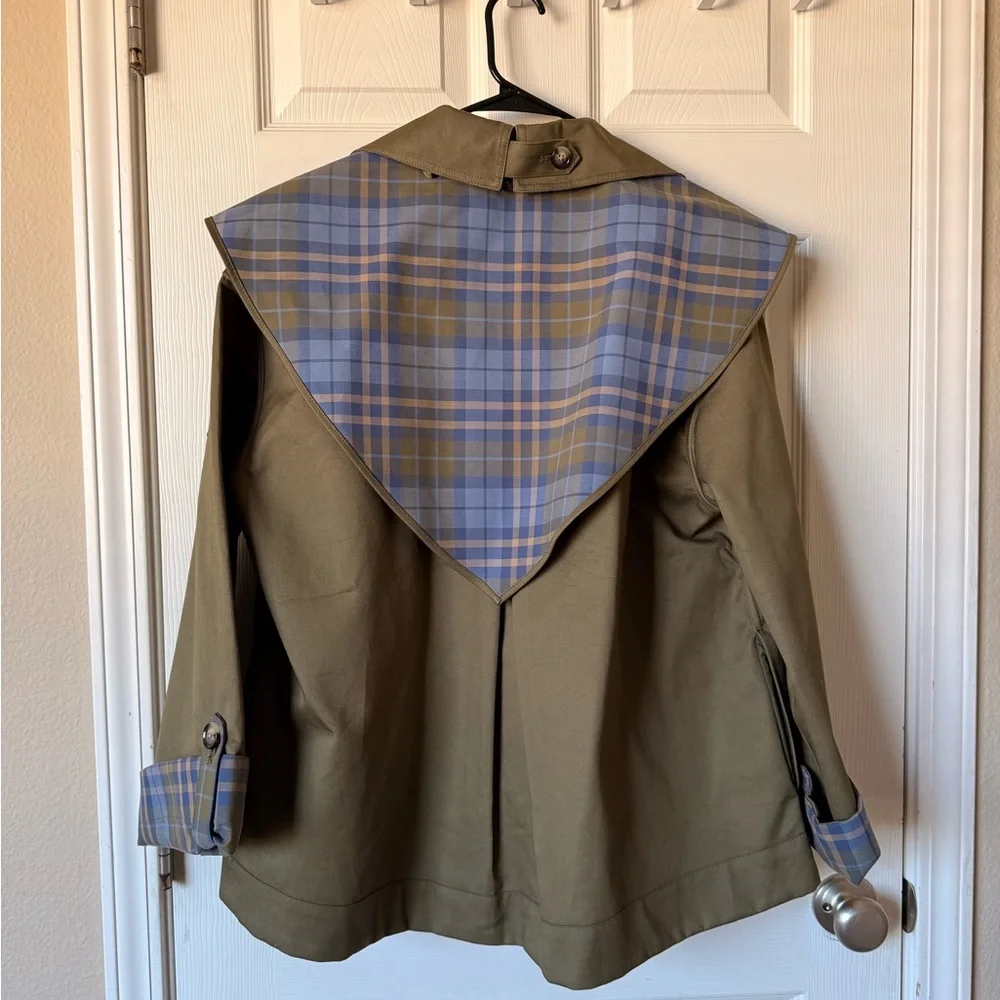 Damson Madder reversible trench coat - Picture 4 of 5